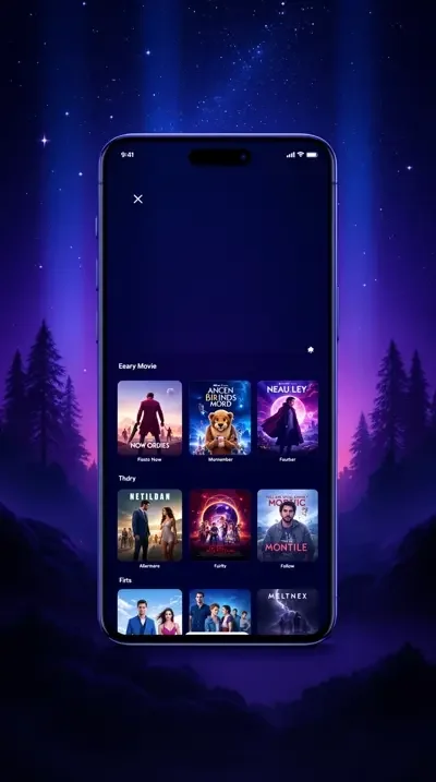 王子影视 APP 界面预览